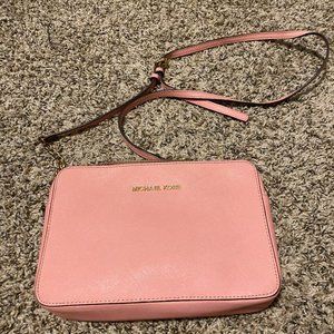 Michael Kors pink crossbody